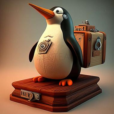 3D модель The Penguins of Madagascar DrBlowhole Returns Again g db (STL)